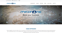 Desktop Screenshot of maxfone.it